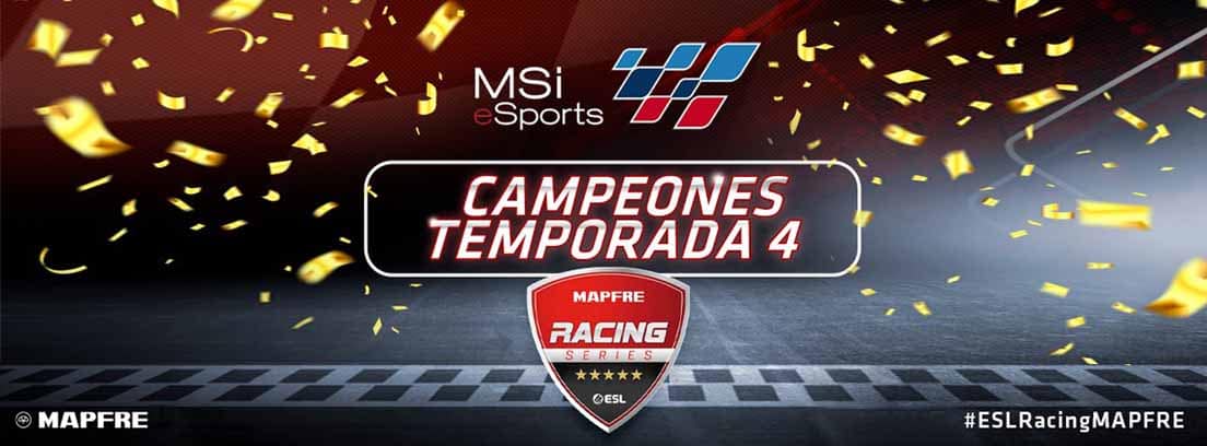 MSI Esports, ganador absoluto de la ESL Racing MAPFRE 2020