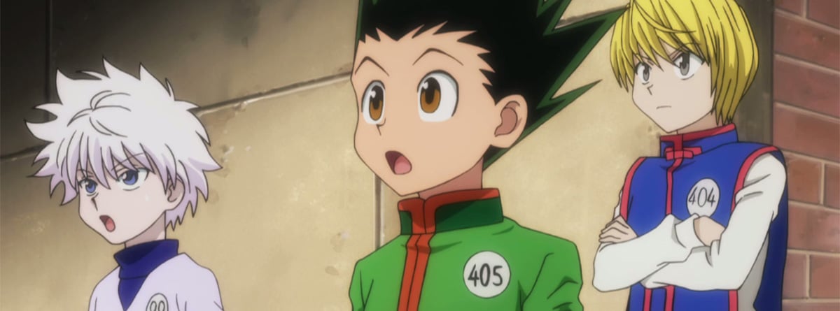 Hunter x Hunter Eternamente - Sobre os quatro protagonistas principais da  série Hunter x Hunter. - Gon Freecss (ゴン=フリークス Gon Furīkusu). Ele é filho  de um famoso Hunter, Ging Freecss e ele